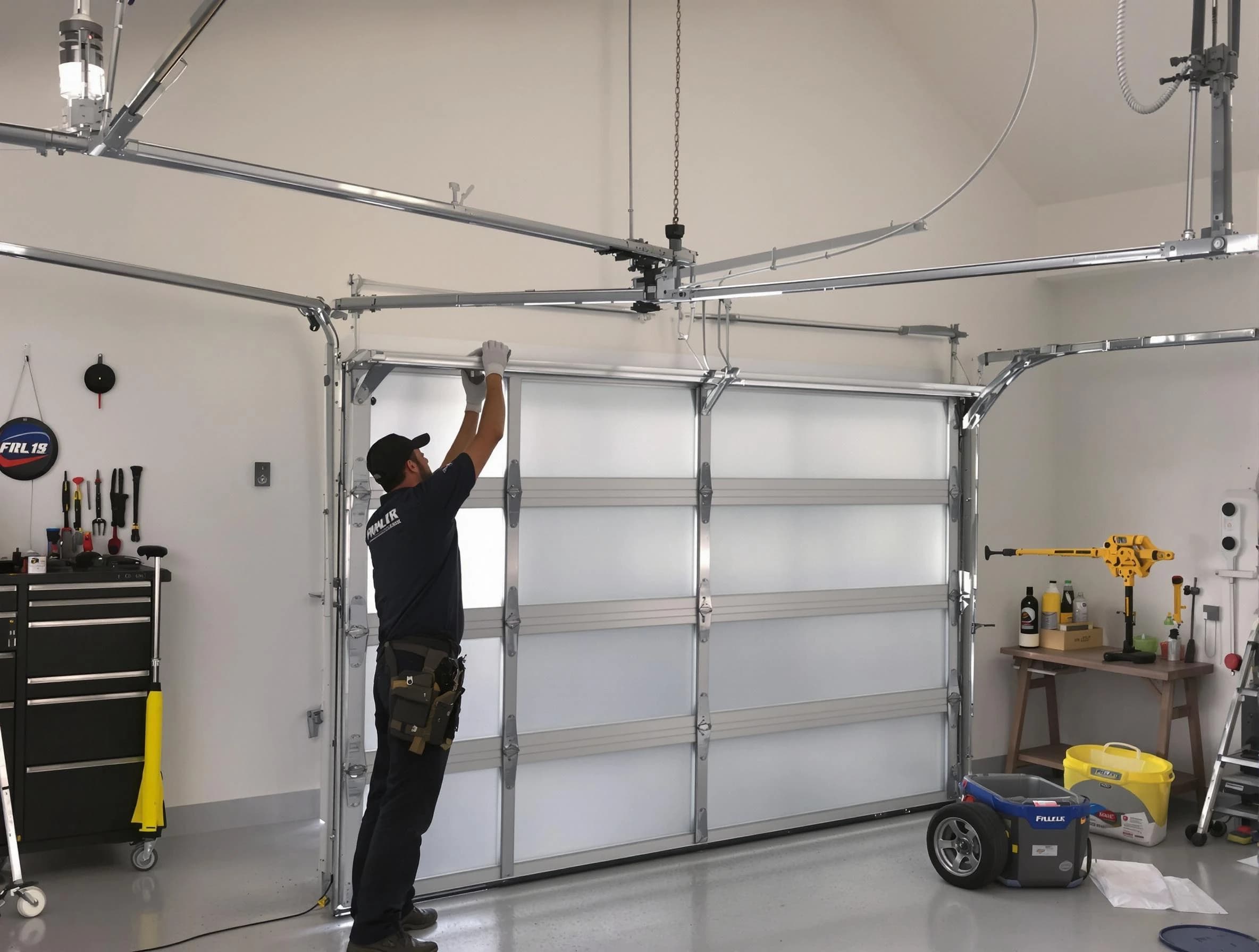 Scotch Plains Garage Door Repair certified team performing precision garage door installation in Scotch Plains