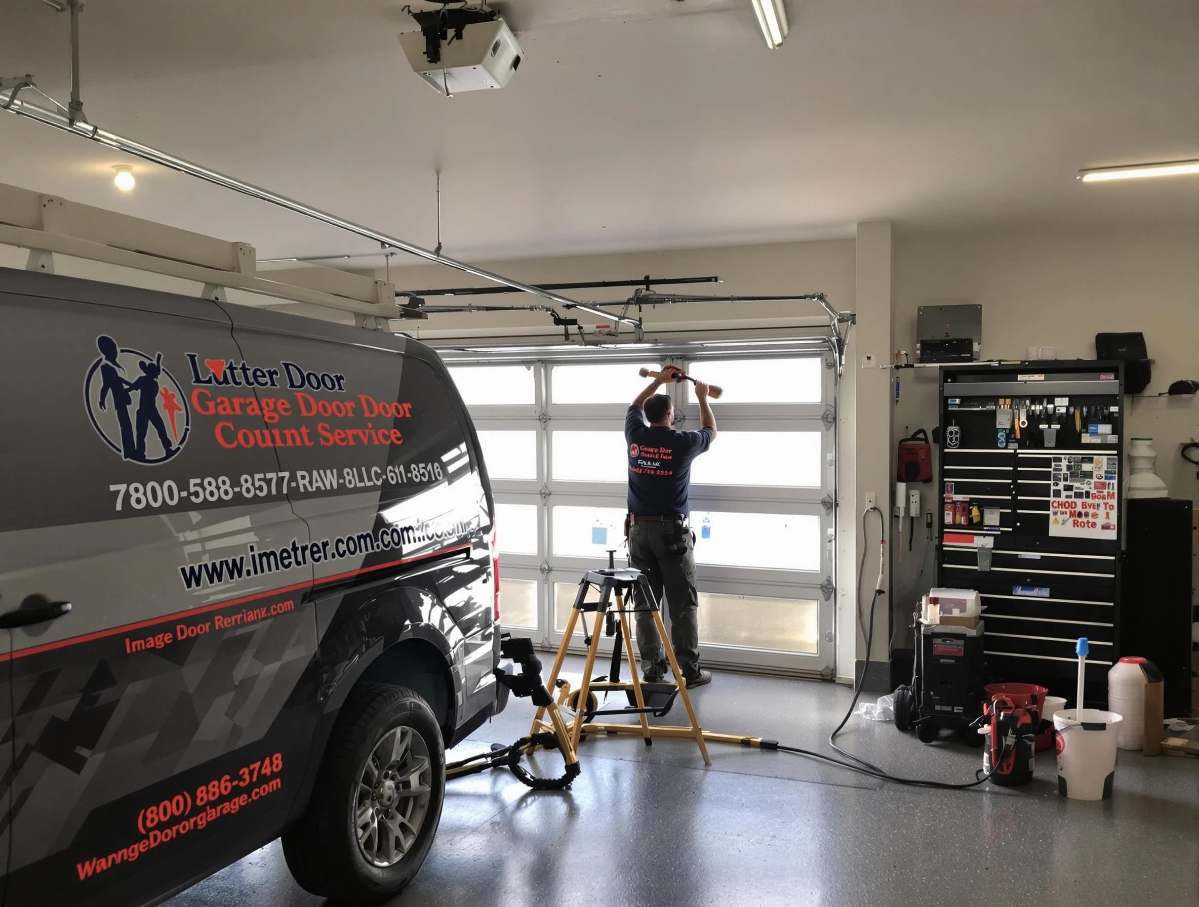 Scotch Plains Garage Door Repair rapid response team performing same-day repair in Scotch Plains